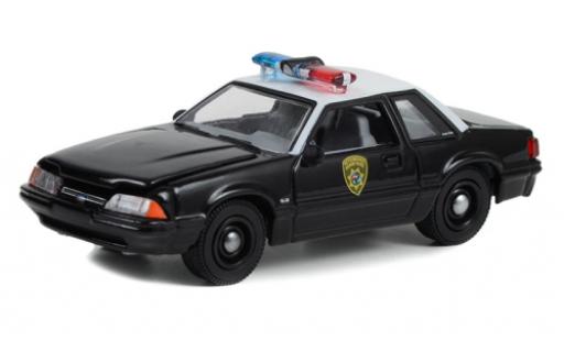Modellautos Ford Mustang 1/64 Greenlight SSP Wyoming Highway Patrol 1990 Ford Mustang 1/64 Greenlight SSP Wyoming Highway Patrol 1990 modellautos