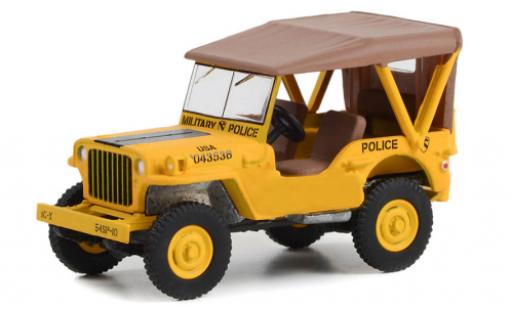 Modellautos Jeep Willys 1/64 Greenlight MB U.S. Army - Military Police 1949 Jeep Willys 1/64 Greenlight MB U.S. Army - Military Police 1949 modellautos