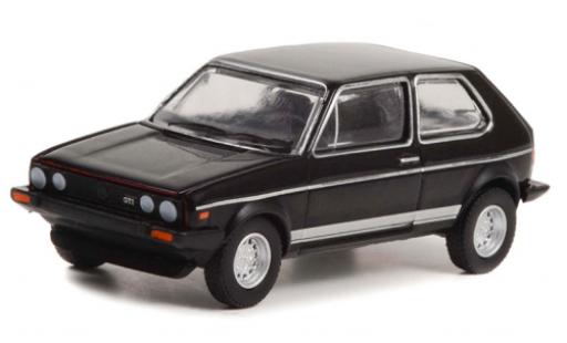 Modellautos Volkswagen Golf 1/64 Greenlight I GTI noire 1983 Volkswagen Golf 1/64 Greenlight I GTI noire 1983 modellautos