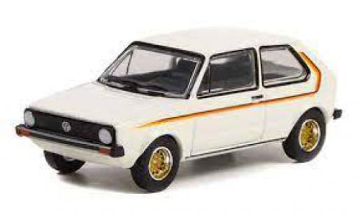 Modellautos Volkswagen Golf 1/64 Greenlight I Rabbit weiss/Dekor 1975 Volkswagen Golf 1/64 Greenlight I Rabbit weiss/Dekor 1975 modellautos