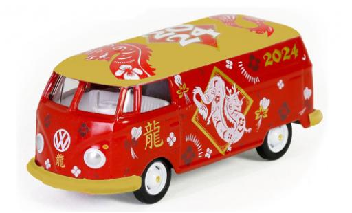 Modellautos Volkswagen T1 1/64 Greenlight fourgon 2024 - Year Of The Dragon Volkswagen T1 1/64 Greenlight fourgon 2024 - Year Of The Dragon modellautos