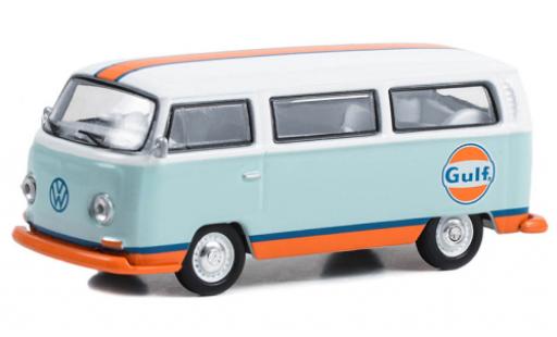 Modellautos Volkswagen T2 1/64 Greenlight bus Gulf 1968 Volkswagen T2 1/64 Greenlight bus Gulf 1968 modellautos