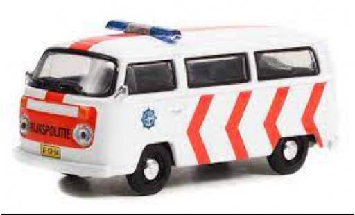 Modellautos Volkswagen T2 1/64 Greenlight Bus Rijkspolitie 1975 Volkswagen T2 1/64 Greenlight Bus Rijkspolitie 1975 modellautos
