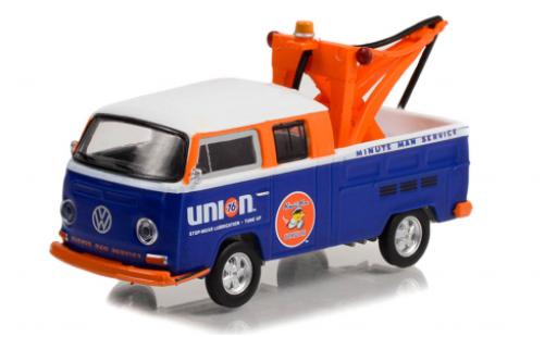 Modellautos Volkswagen T2 1/64 Greenlight cabine double Union 76 1969 Volkswagen T2 1/64 Greenlight cabine double Union 76 1969 modellautos