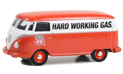 Modellautos Volkswagen T2 1/64 Greenlight fourgon Hard Working Gas Volkswagen T2 1/64 Greenlight fourgon Hard Working Gas modellautos
