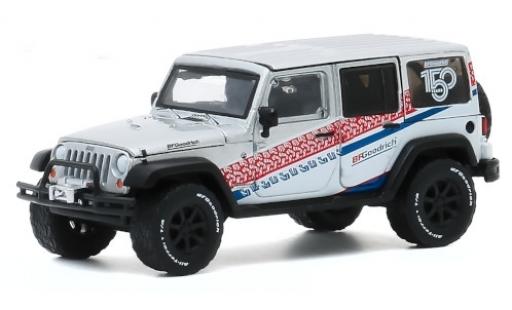 Modellautos Jeep Wrangler 1/64 Greenlight Unlimited silber/Dekor 2015 150 Years BFGoodrich Jeep Wrangler 1/64 Greenlight Unlimited silber/Dekor 2015 150 Years BFGoodrich modellautos