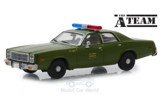 Modellautos Plymouth Fury 1/43 Greenlight U.S. Army 1977 The A-Team Plymouth Fury 1/43 Greenlight U.S. Army 1977 The A-Team modellautos