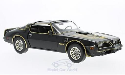 Modellautos Pontiac Firebird 1/18 Greenlight Trans Am schwarz/gold Smokey and the Bandit I 1977 Pontiac Firebird 1/18 Greenlight Trans Am schwarz/gold Smokey and the Bandit I 1977 modellautos