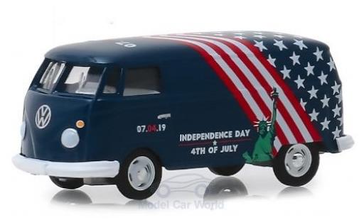 Modellautos Volkswagen T2 1/64 Greenlight Kastenwagen Independence Day 2019 Volkswagen T2 1/64 Greenlight Kastenwagen Independence Day 2019 modellautos