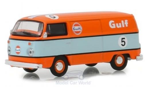 Modellautos Volkswagen T2 1/64 Greenlight Kastenwagen orange/blau 1975 Volkswagen T2 1/64 Greenlight Kastenwagen orange/blau 1975 modellautos