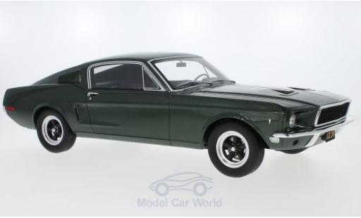 Modellautos Ford Mustang 1/18 GT Spirit GT grün Bullitt 1968 Ford Mustang 1/18 GT Spirit GT grün Bullitt 1968 modellautos