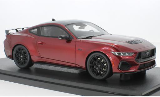Modellautos Ford Mustang 1/18 GT Spirit GT metallise rouge foncé 2024 Ford Mustang 1/18 GT Spirit GT metallise rouge foncé 2024 modellautos