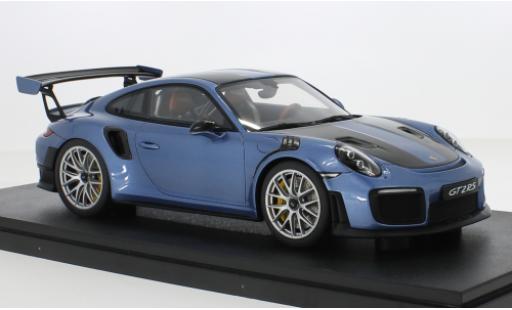 Modellautos Porsche 991 GT2 RS 1/18 GT Spirit 911 (.2) metallise bleu 2021 Porsche 991 GT2 RS 1/18 GT Spirit 911 (.2) metallise bleu 2021 modellautos