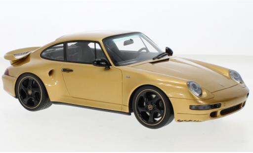 Modellautos Porsche 991 Turbo S 1/18 GT Spirit 911 (993) Projct Gold doré 2018 Porsche 991 Turbo S 1/18 GT Spirit 911 (993) Projct Gold doré 2018 modellautos