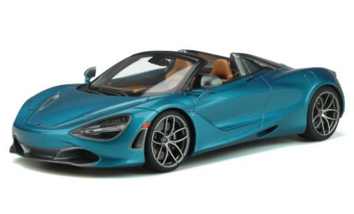 Modellautos McLaren 720 1/18 GT Spirit S Spider mettalic blau 2018 McLaren 720 1/18 GT Spirit S Spider mettalic blau 2018 modellautos