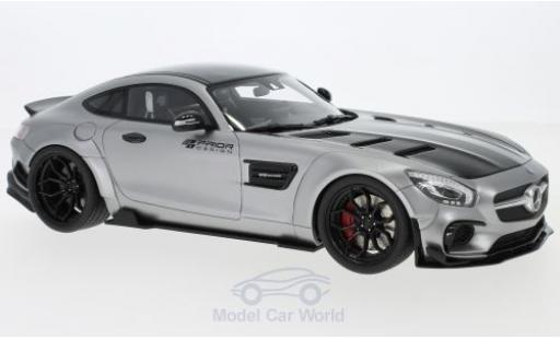 Modellautos Mercedes AMG GT 1/18 GT Spirit Modified by Prior Design silber/schwarz 2015 Mercedes AMG GT 1/18 GT Spirit Modified by Prior Design silber/schwarz 2015 modellautos