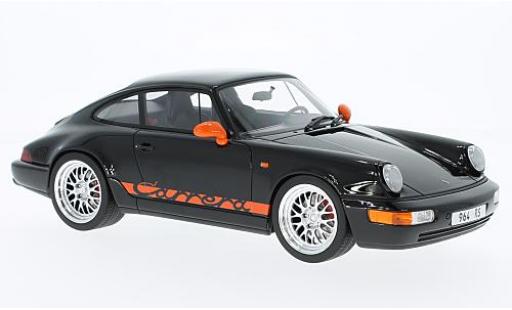 Modellautos Porsche 964 RS 1/18 GT Spirit 911 () Carrera RS schwarz/orange Porsche 964 RS 1/18 GT Spirit 911 () Carrera RS schwarz/orange modellautos