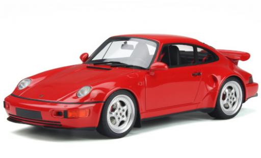 Modellautos Porsche 964 Turbo 1/18 GT Spirit 911 () Turbo S Flachbau rot 1994 Porsche 964 Turbo 1/18 GT Spirit 911 () Turbo S Flachbau rot 1994 modellautos