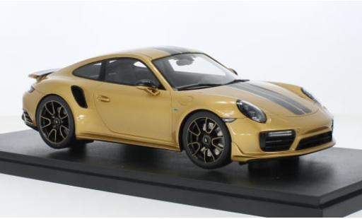 Modellautos Porsche 991 Turbo S 1/18 GT Spirit 911 (.2) gold 2018 1:18 Porsche 991 Turbo S 1/18 GT Spirit 911 (.2) gold 2018 1:18 modellautos