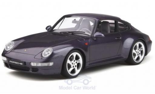 Modellautos Porsche 993 4S 1/18 GT Spirit 911 () Carrera 4S mettalic lila Split Grille Porsche 993 4S 1/18 GT Spirit 911 () Carrera 4S mettalic lila Split Grille modellautos