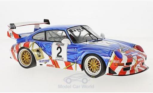 Modellautos Porsche 996 GT2 1/18 GT Spirit 911 (993) GT2 No.2 GT Championship Le Mans 1998 J-P.Jarier/F.Lafon Porsche 996 GT2 1/18 GT Spirit 911 (993) GT2 No.2 GT Championship Le Mans 1998 J-P.Jarier/F.Lafon modellautos