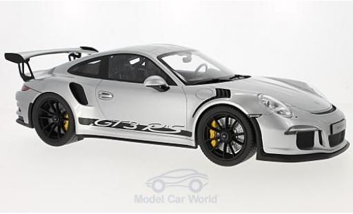 Modellautos Porsche 991 GT3 RS 1/12 GT Spirit 911 GT3 RS silber 2015 Porsche 991 GT3 RS 1/12 GT Spirit 911 GT3 RS silber 2015 modellautos