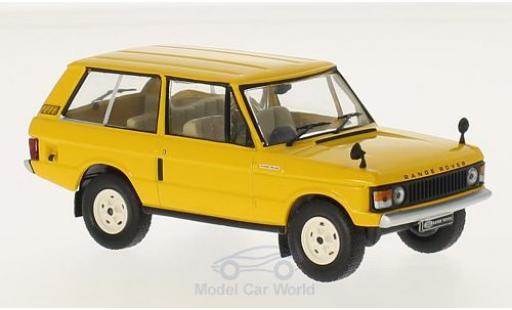 Modellautos Land Rover Range Rover 1/18 GTI Collection 3.5 gelb RHD 1970 Land Rover Range Rover 1/18 GTI Collection 3.5 gelb RHD 1970 modellautos