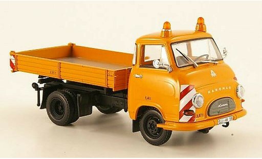 Hanomag Kurier Kipper 1/43 Minichamps orange Kommunalfahrzeug 1958 modellautos