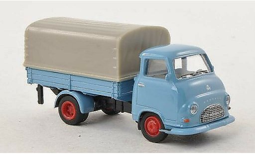 Hanomag Kurier Pritsche 1/87 Schuco grau-blau PP-LKW modellautos