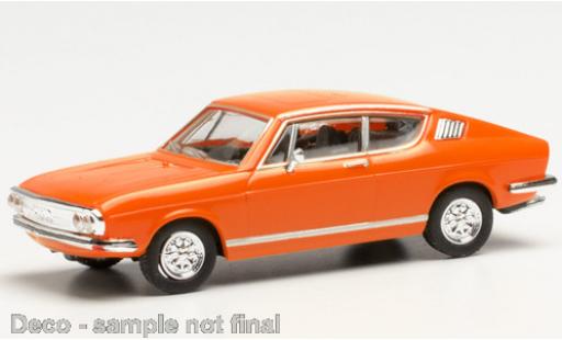 Audi 100 1/87 Herpa S Coupe orange modellautos