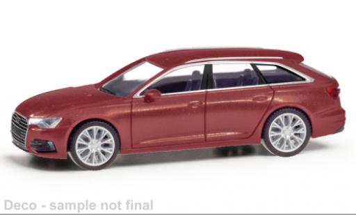 Audi A6 1/87 Herpa Avant rot 1:87 modellautos
