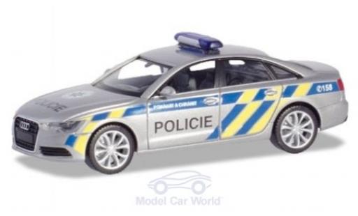 Audi A6 1/87 Herpa Polizei Prag modellautos