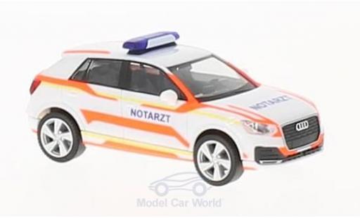 Audi Q2 1/87 Herpa Notarzt modellautos
