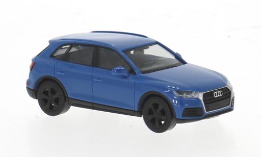 Audi Q5 1/87 Herpa blau 1:87 modellautos