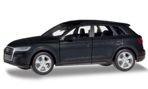 Audi Q5 1/87 Herpa mettalic grau modellautos