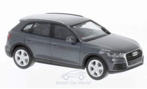 Audi Q5 1/87 Herpa mettalic grau modellautos