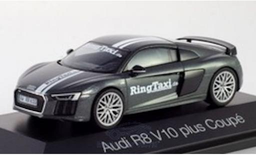 Modellautos Audi R8 1/43 Herpa V10 Plus mettalic grau/Dekor RingTaxi Nürburgring Audi R8 1/43 Herpa V10 Plus mettalic grau/Dekor RingTaxi Nürburgring modellautos