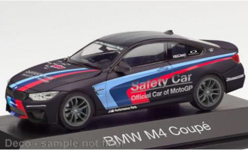 Bmw M4 1/43 Herpa schwarz Safety Car 1:43 modellautos