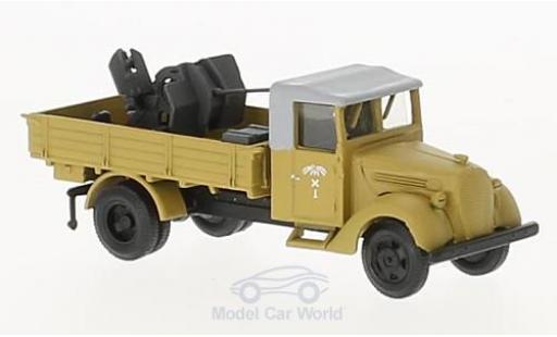Ford 997 1/87 Herpa T Flak Das Deutsche Afrikakorps von Rommel Fahrerhaus mit Plane und 37mm Flak modellautos