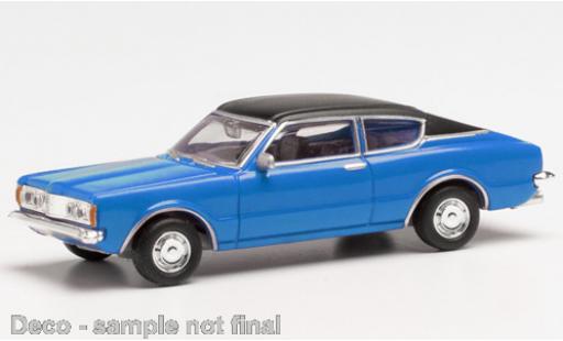Modellautos Ford Taunus 1/87 Herpa TC I Coupe blau/schwarz Ford Taunus 1/87 Herpa TC I Coupe blau/schwarz modellautos