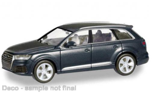 Audi Q7 1/87 Herpa metallise grau modellautos