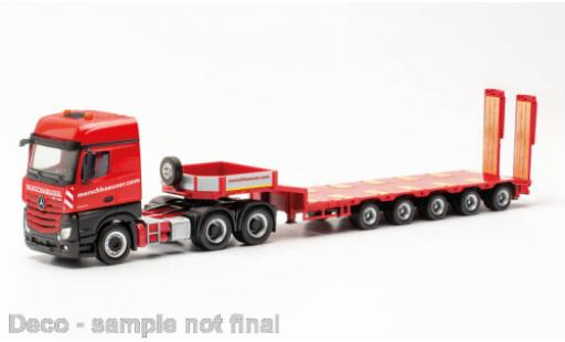 Mercedes Actros 1/87 Herpa Bigspace 6x4 Morschhäuser modellautos