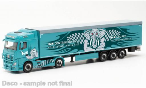 Mercedes Actros 1/87 Herpa Bigspace KS Containerdienst modellautos