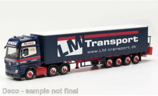 Mercedes Actros 1/87 Herpa Bigspace Leif Möller (DK) modellautos