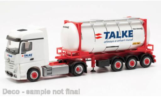 Mercedes Actros 1/87 Herpa Bigspace Talke 2018 modellautos