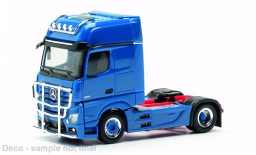 Modellautos Mercedes Actros 1/87 Herpa Gigaspace bleu Mercedes Actros 1/87 Herpa Gigaspace bleu modellautos