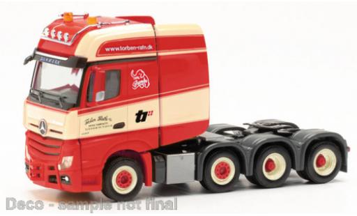 Mercedes Actros 1/87 Herpa SLT Torben Rafn (DK) modellautos