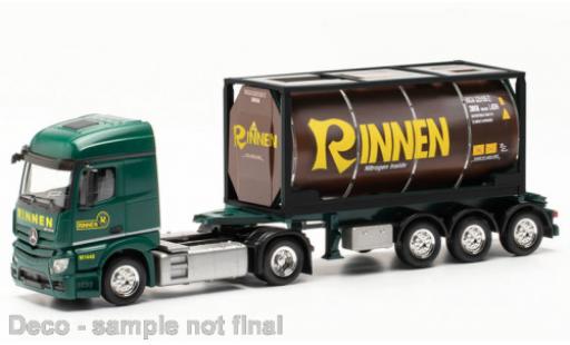 Mercedes Actros 1/87 Herpa Streamspace 2.3 Rinnen modellautos