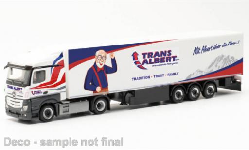 Mercedes Actros 1/87 Herpa Streamspace 2.5 Transalbert (I) modellautos
