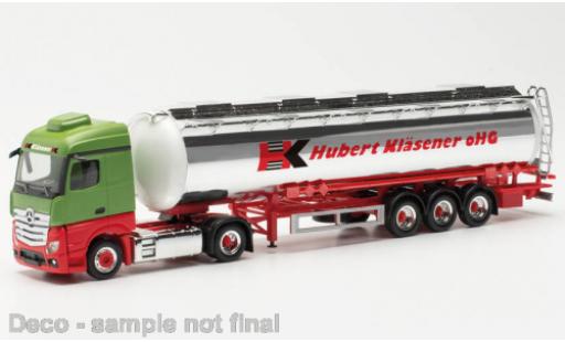Mercedes Actros 1/87 Herpa Streamspace Hubert Klaesener modellautos